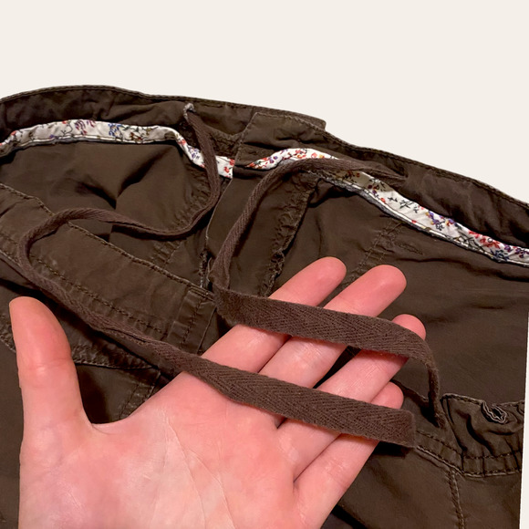 Y2K Ralph Lauren Chocolate Brown Cargo Shorts - Picture 4 of 4